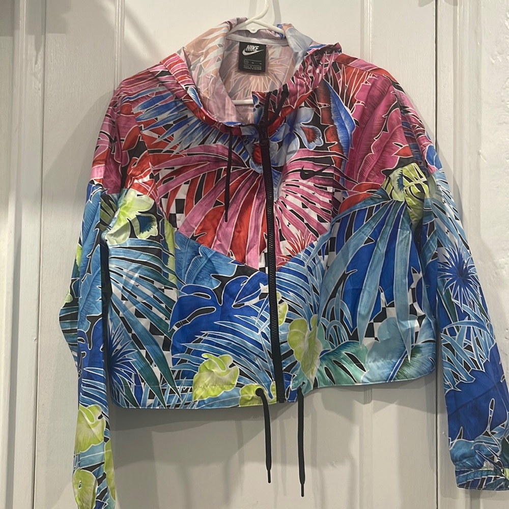 COPY - Nike floral wind breaker